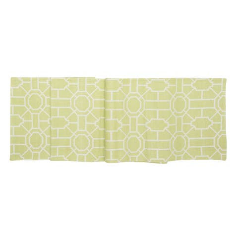 Trellis Woven Table Runner