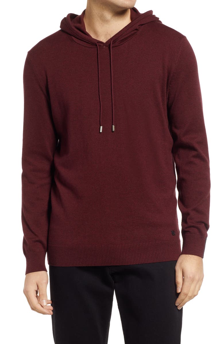 Stone Rose Men's Lux Knit Cotton Hoodie, Main, color, 