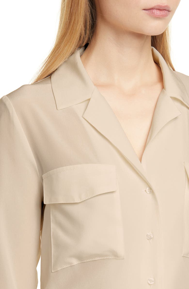 Judith & Charles Nimes Silk Blouse, Alternate, color, 