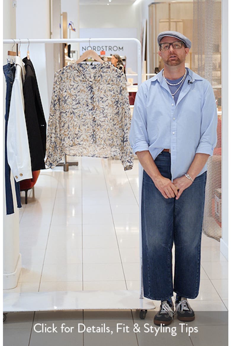 Bloomsbury Chiffon Button-Up Shirt video