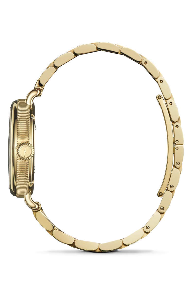 Shinola The Birdy Bracelet Watch, 34mm, Alternate, color, 