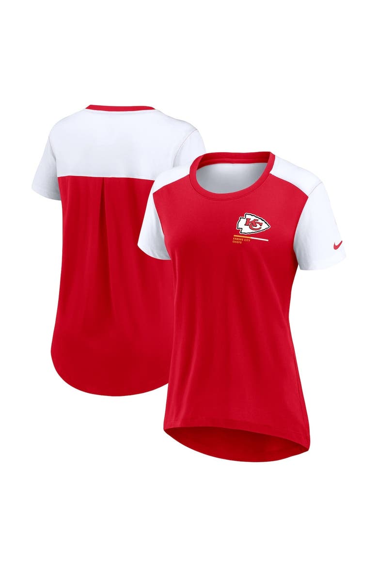 Women's Red Kansas City Chiefs Preferred Yoga Inspired Fashion Top, Alternate, color, Red