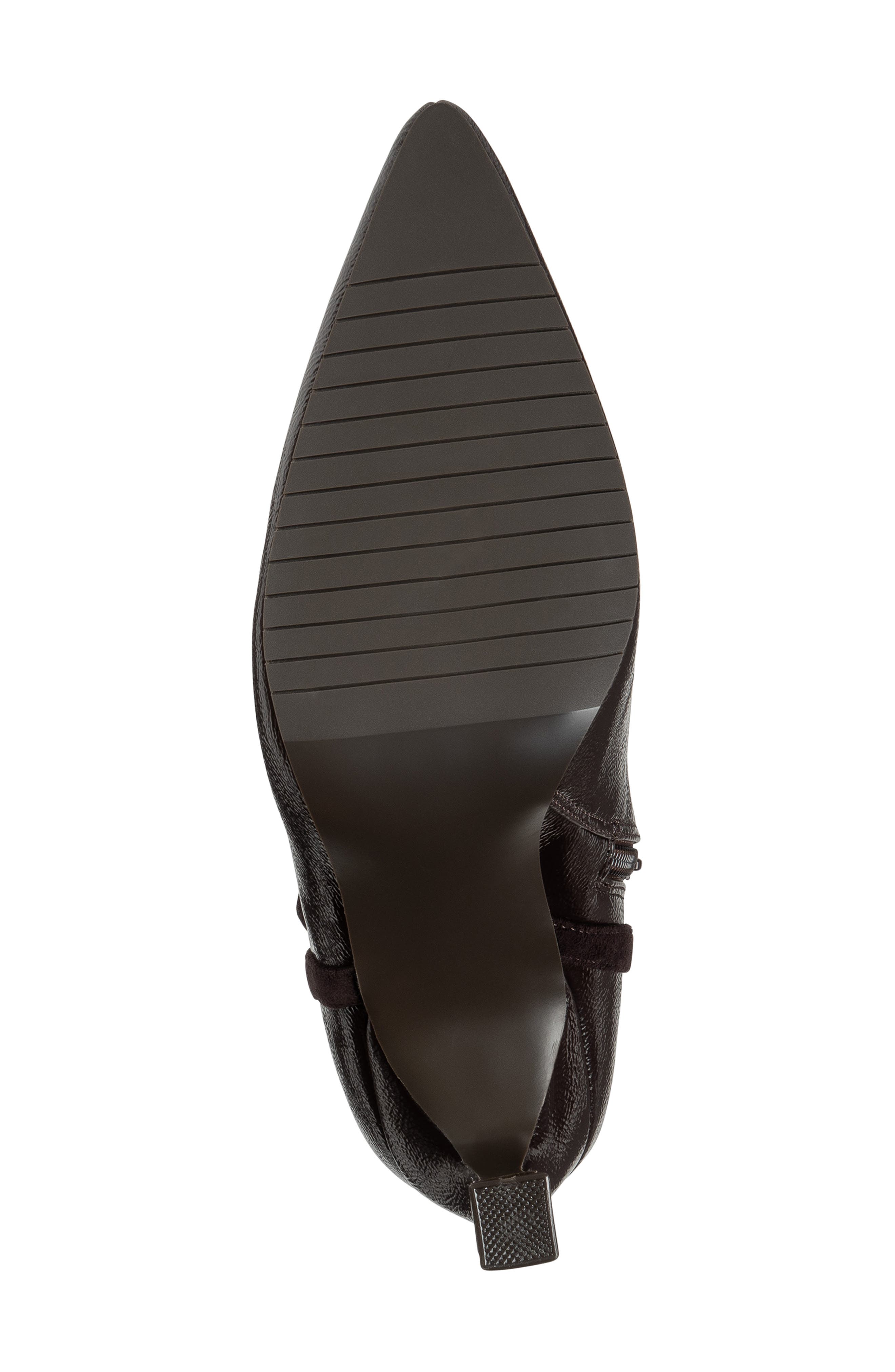 Ozzie Faux Leather Ankle Bootie, Alternate, color, BROWN