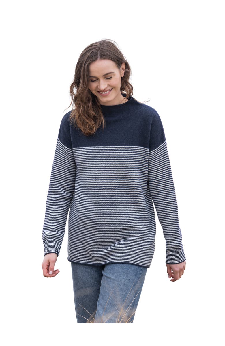 Celtic & Co. Felted Funnel Neck Sweater, Main, color,