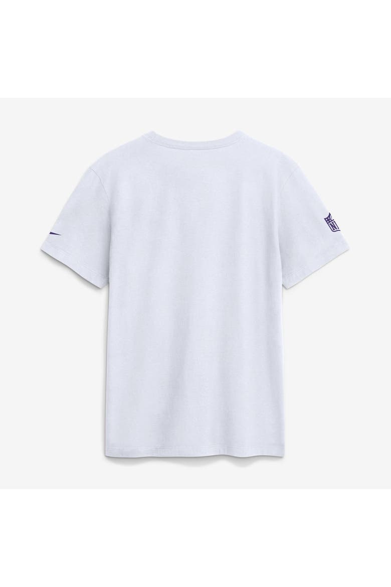 Men's Nike White Minnesota Vikings Sideline Final Sprint Dri-FIT T-Shirt, Alternate, color, White