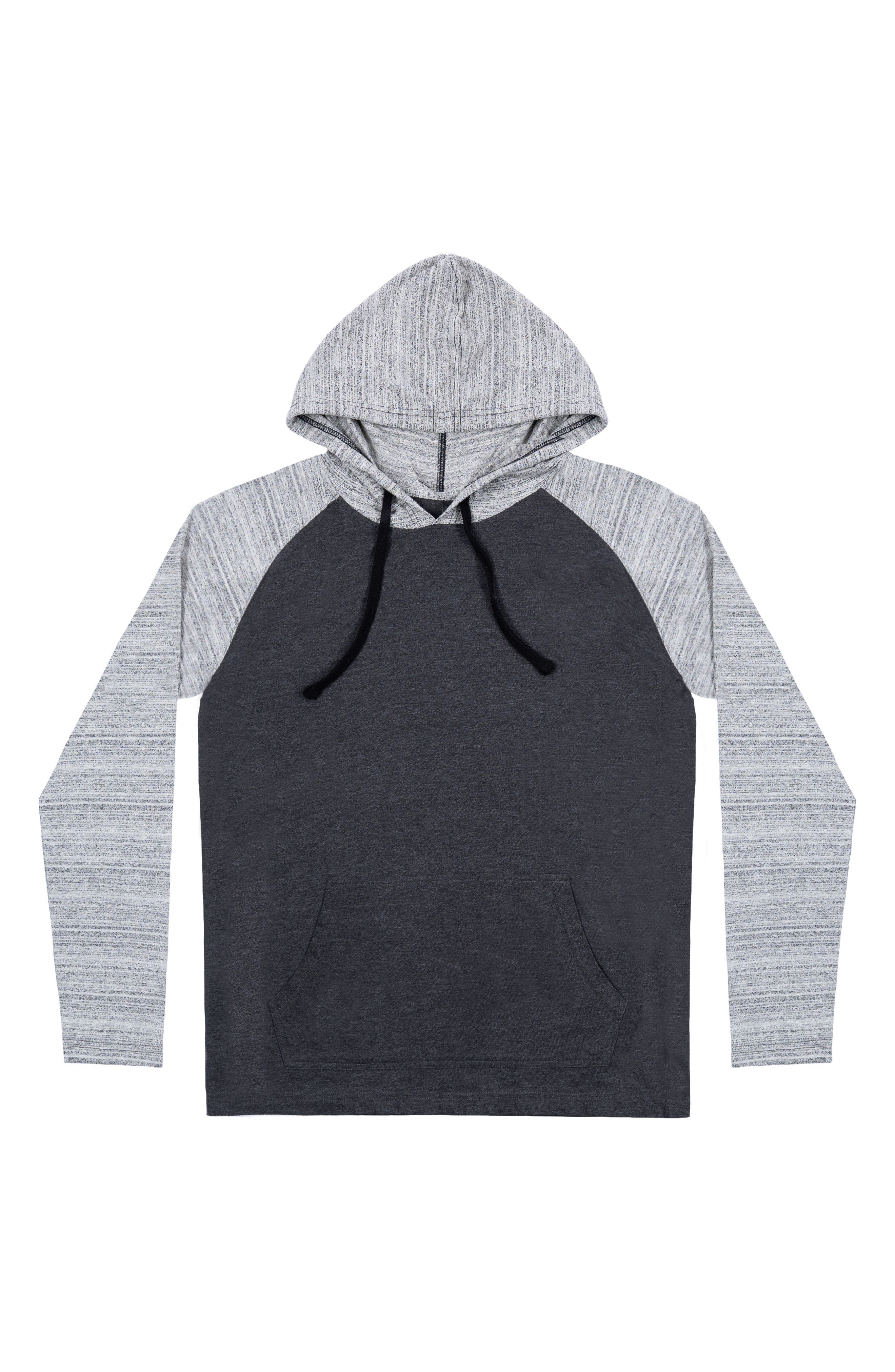 BURNSIDE Raglan Sleeve Hoodie