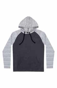 BURNSIDE Raglan Sleeve Hoodie