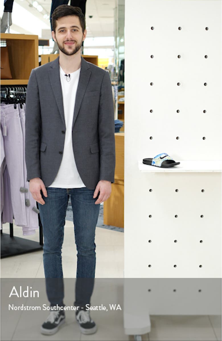 'Benassi - Just Do It' Print Sandal, sales video thumbnail