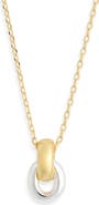NORDSTROM RACK Demi Fine Orbital Pendant Necklace