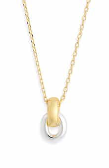 NORDSTROM RACK Demi Fine Orbital Pendant Necklace