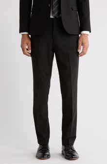 HUGO Hesten Wool Blend Dress Pants Hesten Wool Dress Pants