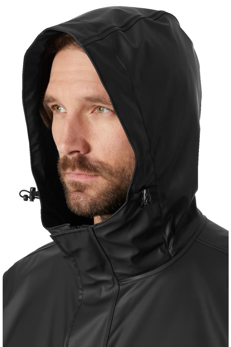 Moss Waterproof Rain Jacket, Alternate, color, BLACK
