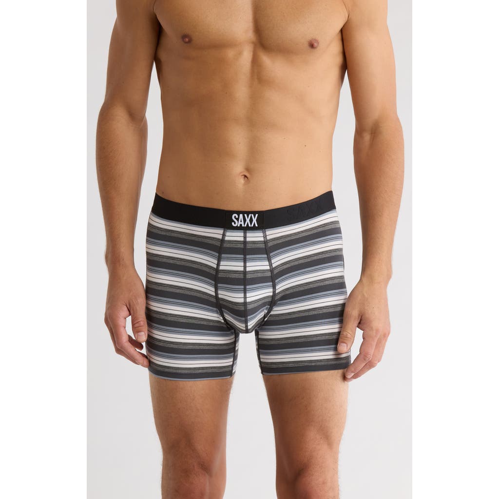 Saxx Vibe Super Soft Boxer Briefser Briefs In Black