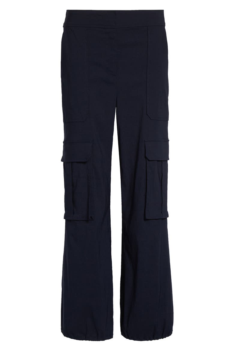 Dari Crop Cargo Pants, Alternate, color, NAVY