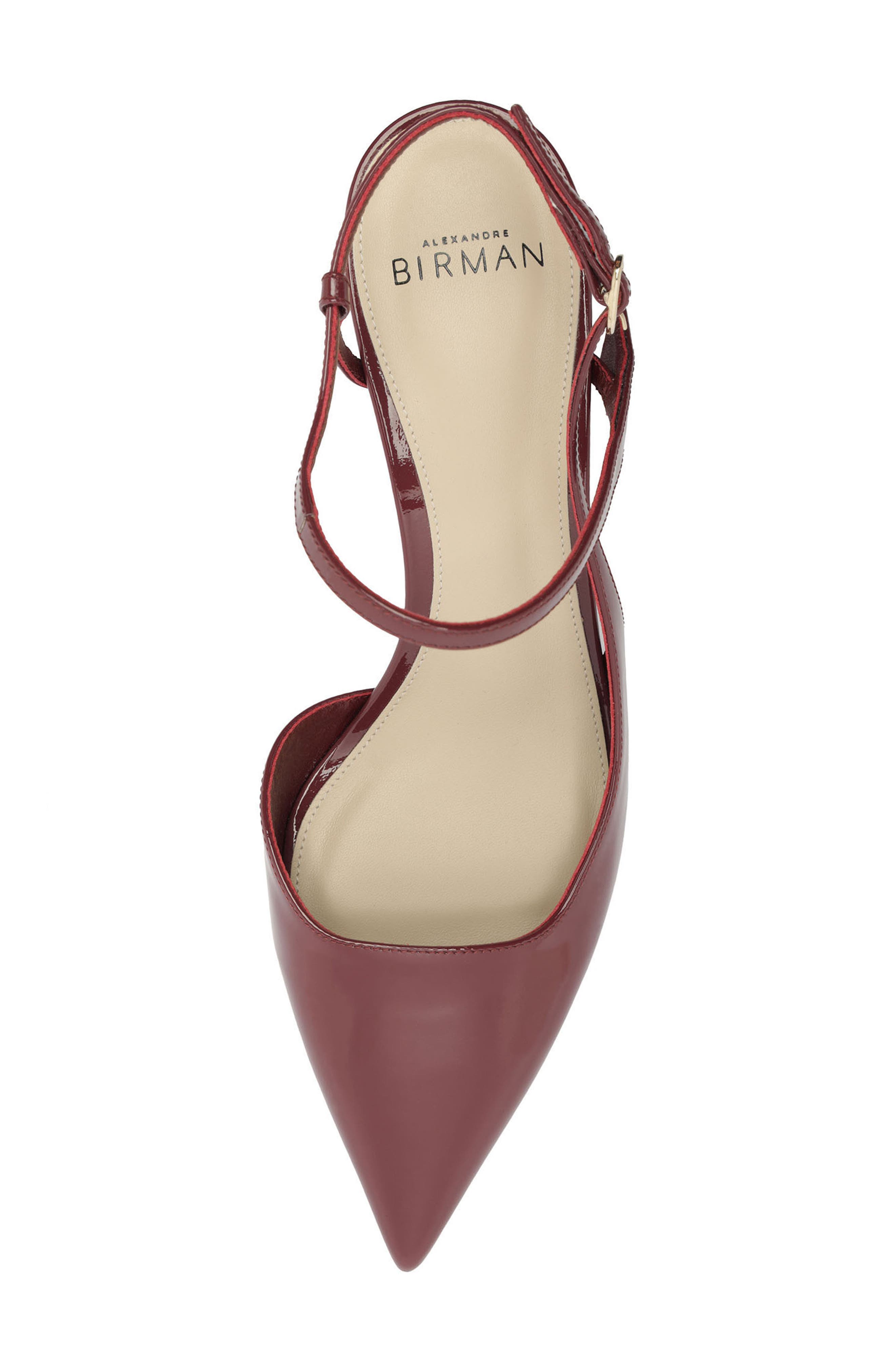 Tita Wrap Slingback Pump, Alternate, color, BURGUNDY