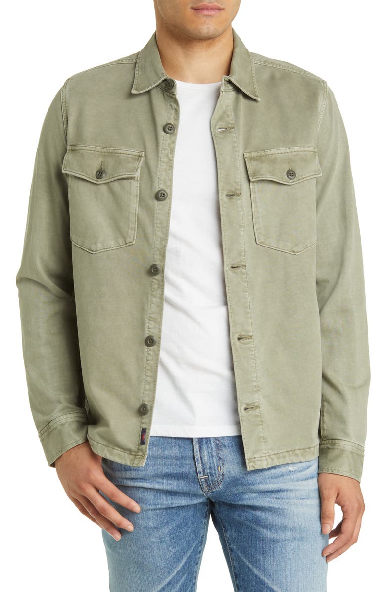 Faherty Jersey Shirt Jacket, Main, color,