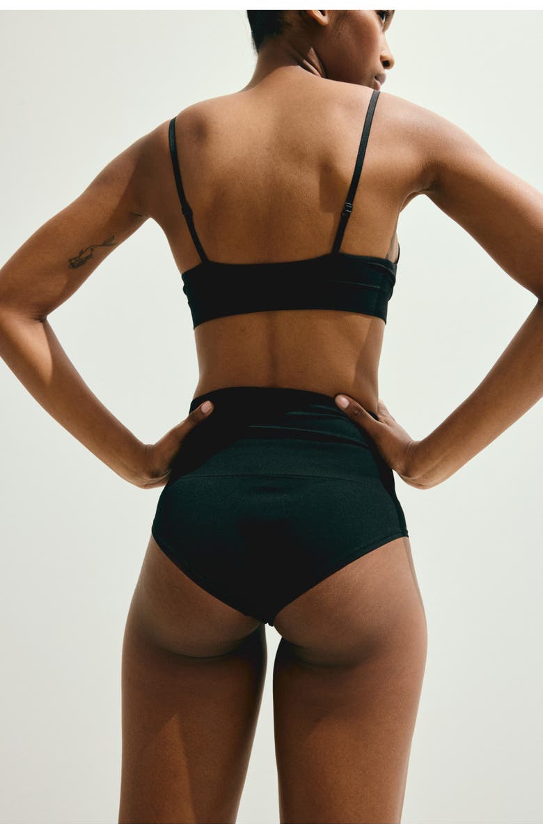 H&M 2-pack Medium Shaping Briefs, Alternate, color, Black