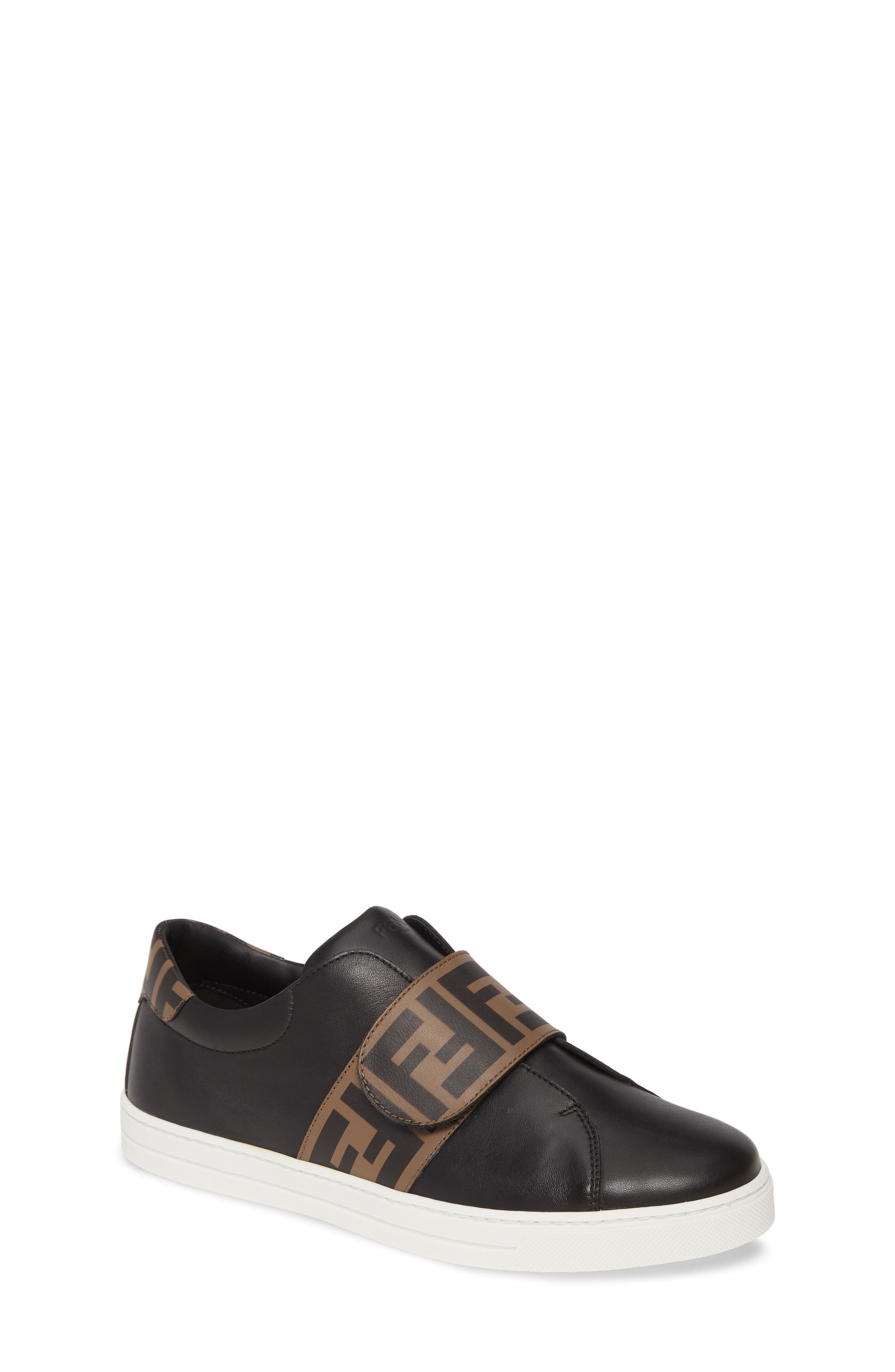 Fendi Double-F Logo Low Top Sneaker, Main, color, 