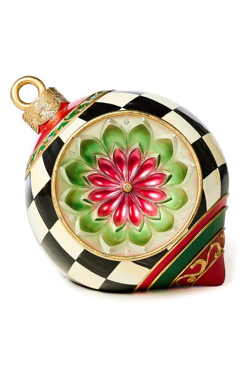 Mackenzie-childs Mackenzie Childs Reflector Outdoor Medium Trophy Ornament In Multi