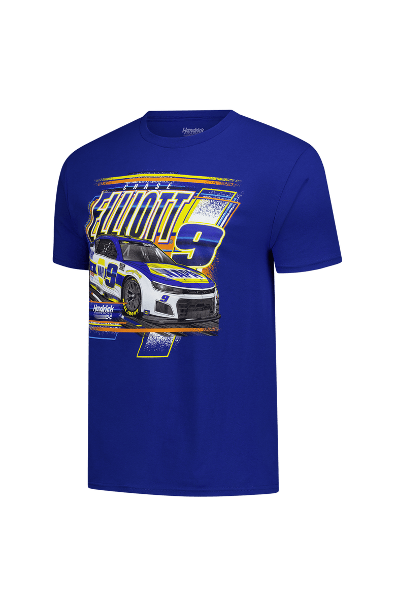 Classic Ink Men's Classic Ink Royal Chase Elliott Fast Royal 2-Spot T-Shirt, Alternate, color, Royal