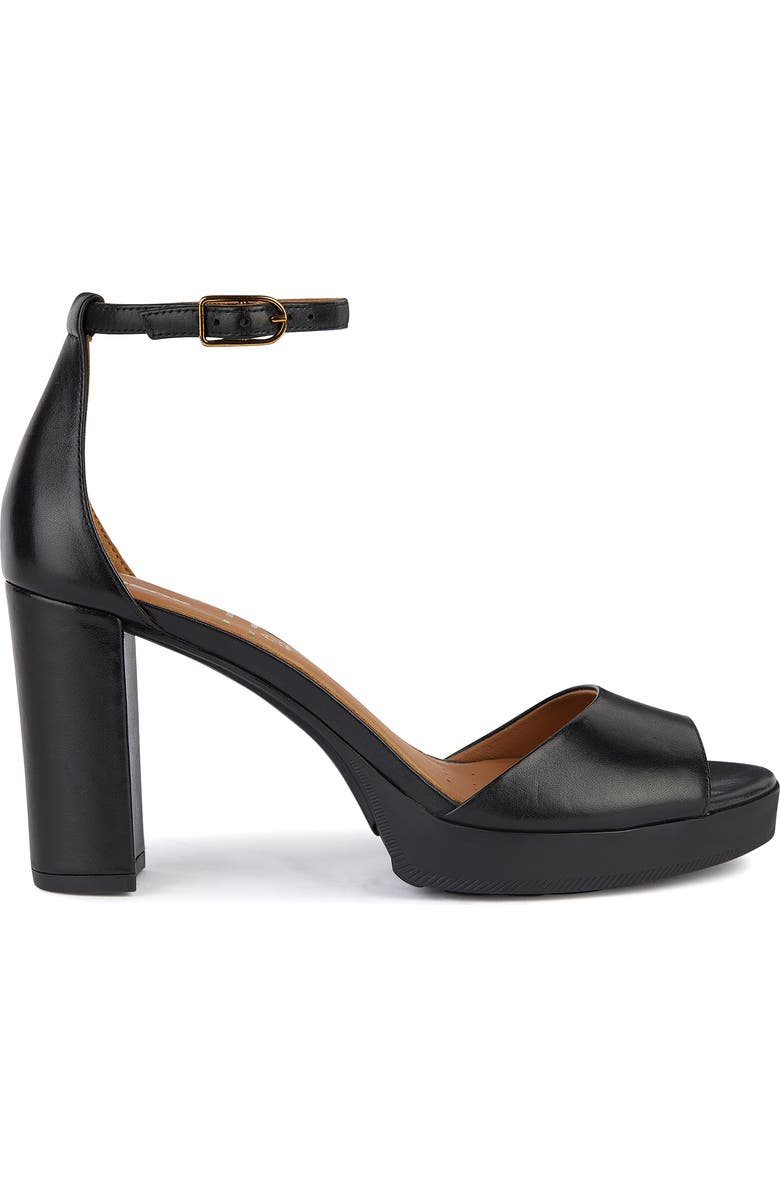 Geox Walk Pleasure Ankle Strap Platform Sandal, Alternate, color,