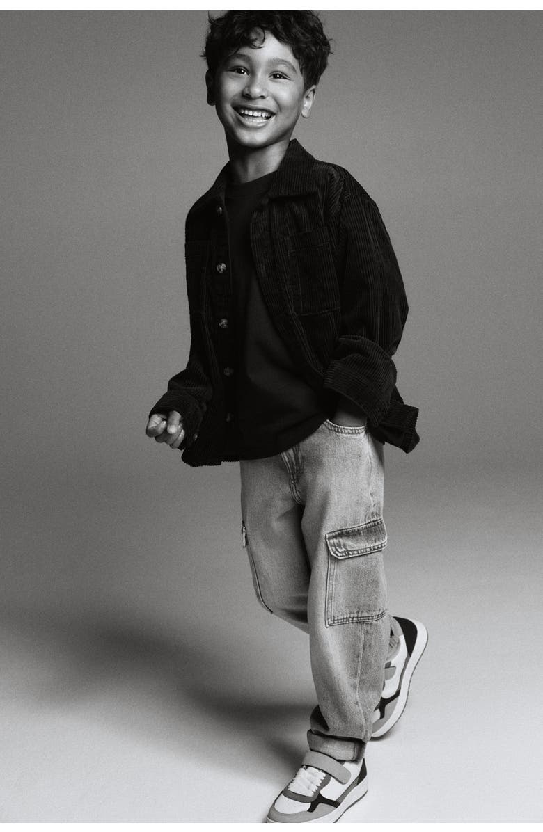 H&M Relaxed Tapered Fit Jeans, Alternate, color, 