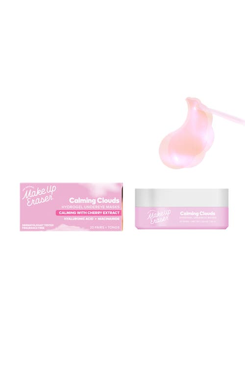The Original Makeup Eraser Calming Clouds Cherry Hydrogel Undereye Masks