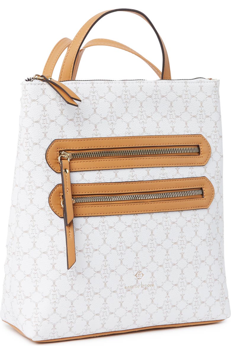 Nanette Lepore Logo Convertible Backpack, Alternate, color,