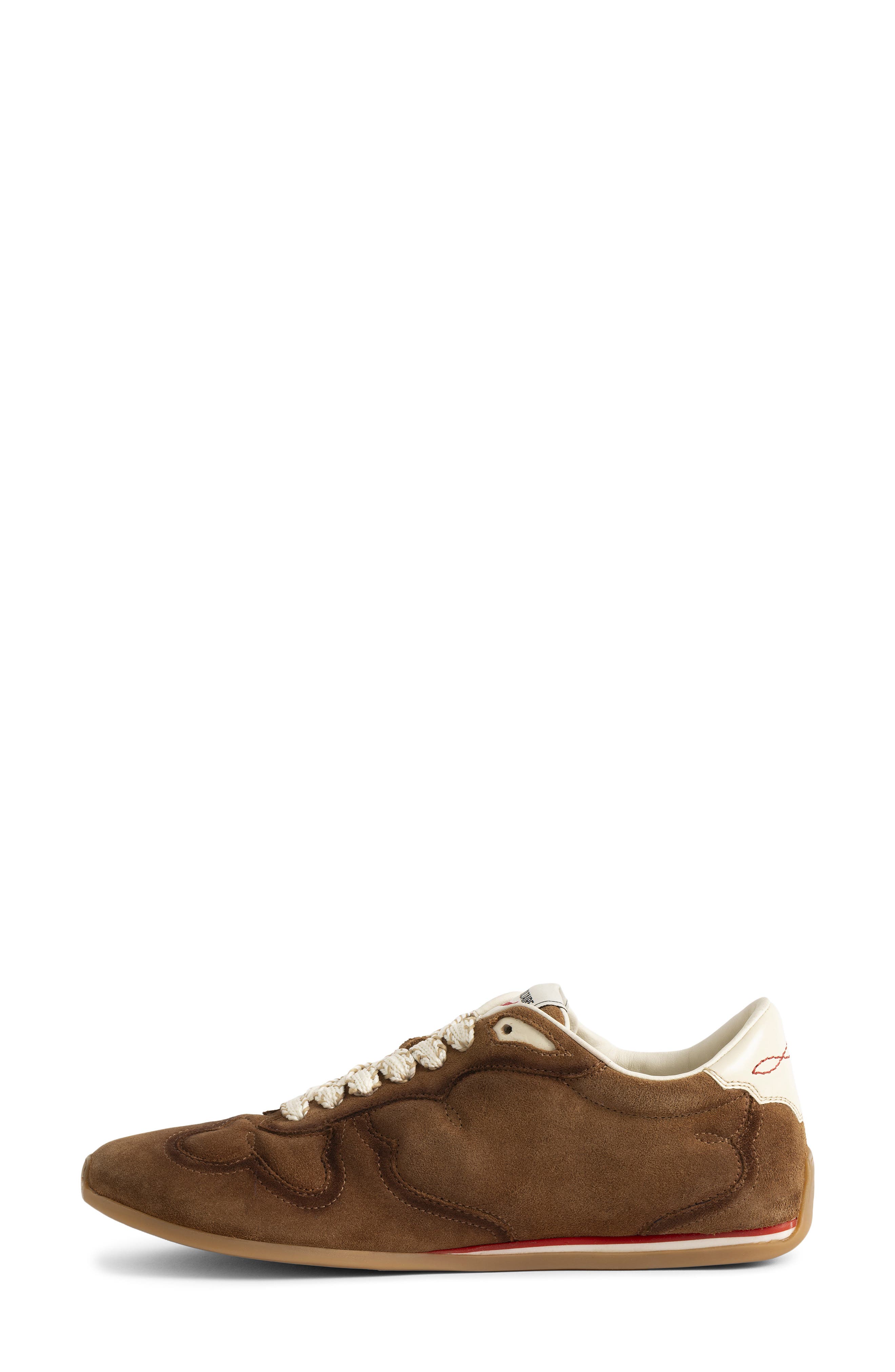 ZV DANCE SUEDE Lace-Up Sneaker, Alternate, color, COGNAC