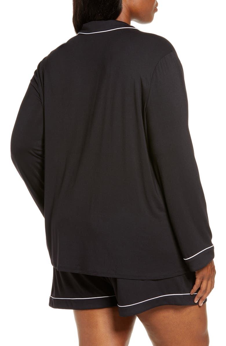 Nordstrom Moonlight Long Sleeve Stretch Modal Short Pajamas, Alternate, color, 