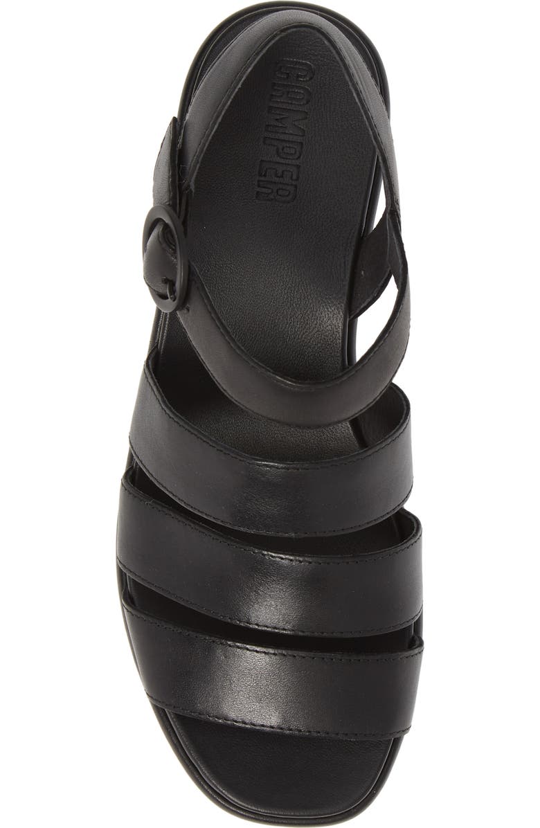 Camper Misia Platform Wedge Sandal, Alternate, color,