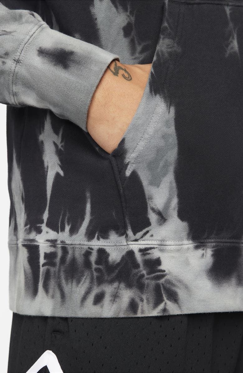 Jordan Tie Dye Graphic Hoodie, Alternate, color, Grey