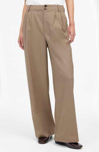 Madewell The Harlow Wide Leg Twill Pants