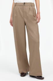 Madewell The Harlow Wide Leg Twill Pants