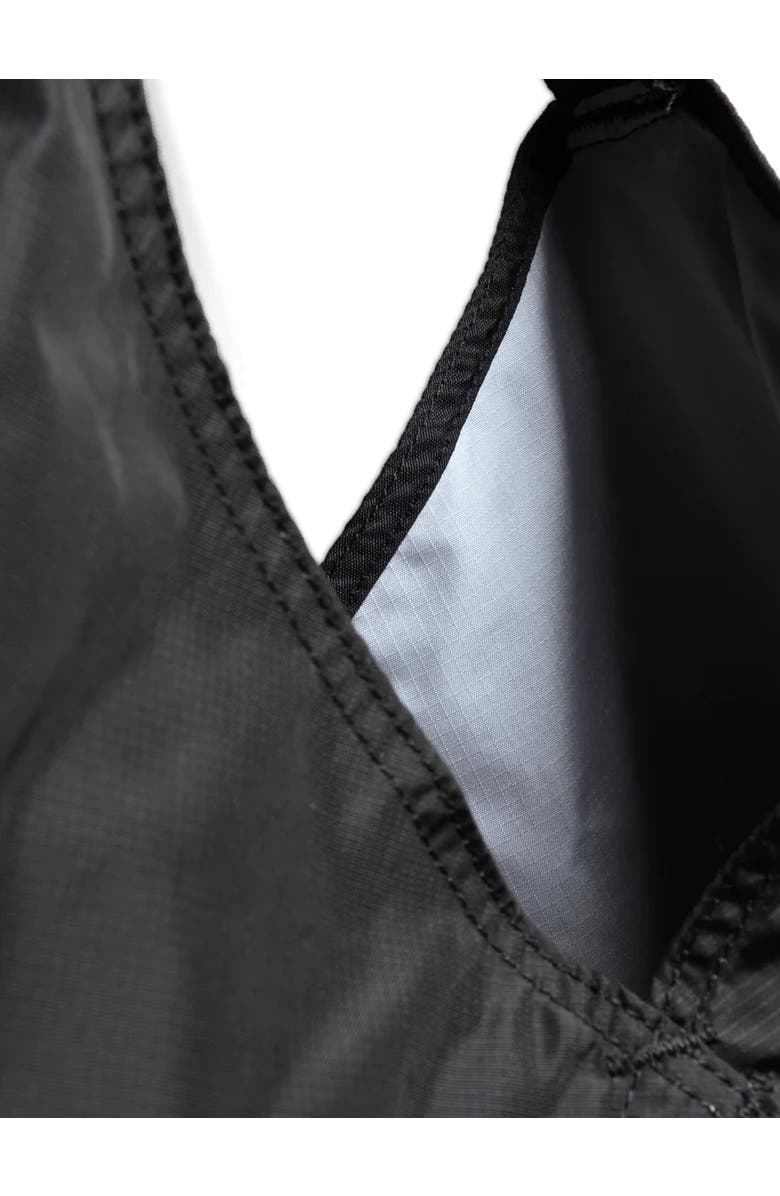 Baboon to the Moon Triangle Tote 18L, Alternate, color, Black