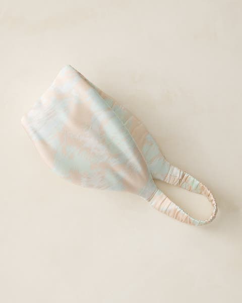 Washable Silk Printed Puffer Eye Mask
