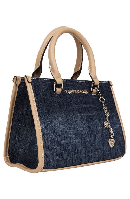 True Religion Horseshoe Top Handle Tote Bag In Blue