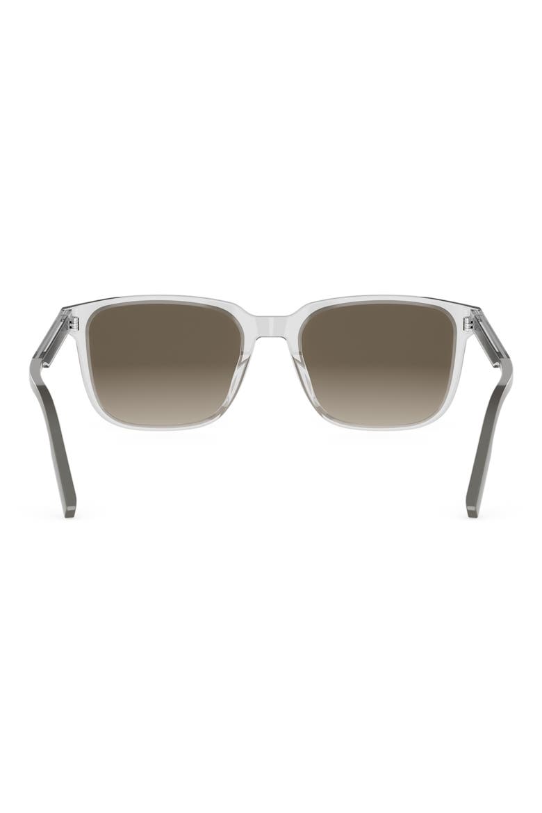 'DiorTag SU 56mm Gradient Geometric Sunglasses, Alternate, color, GREY/ OTHER / GRADIENT BROWN