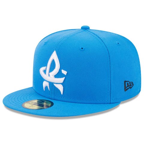 Men's New Era Blue Rocket City Trash Pandas Authentic Collection Alternate Logo 59FIFTY Fitted Hat