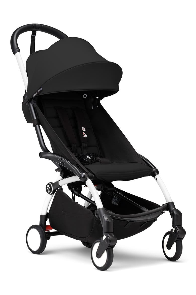 YOYO³ Stroller from 6 Months, Main, color, WHITE/BLACK