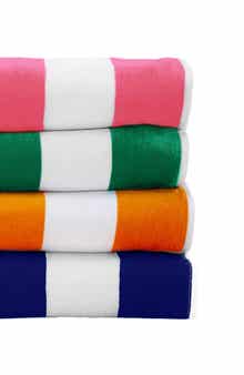 Oversize Stripe 4-Pack Beach Towels