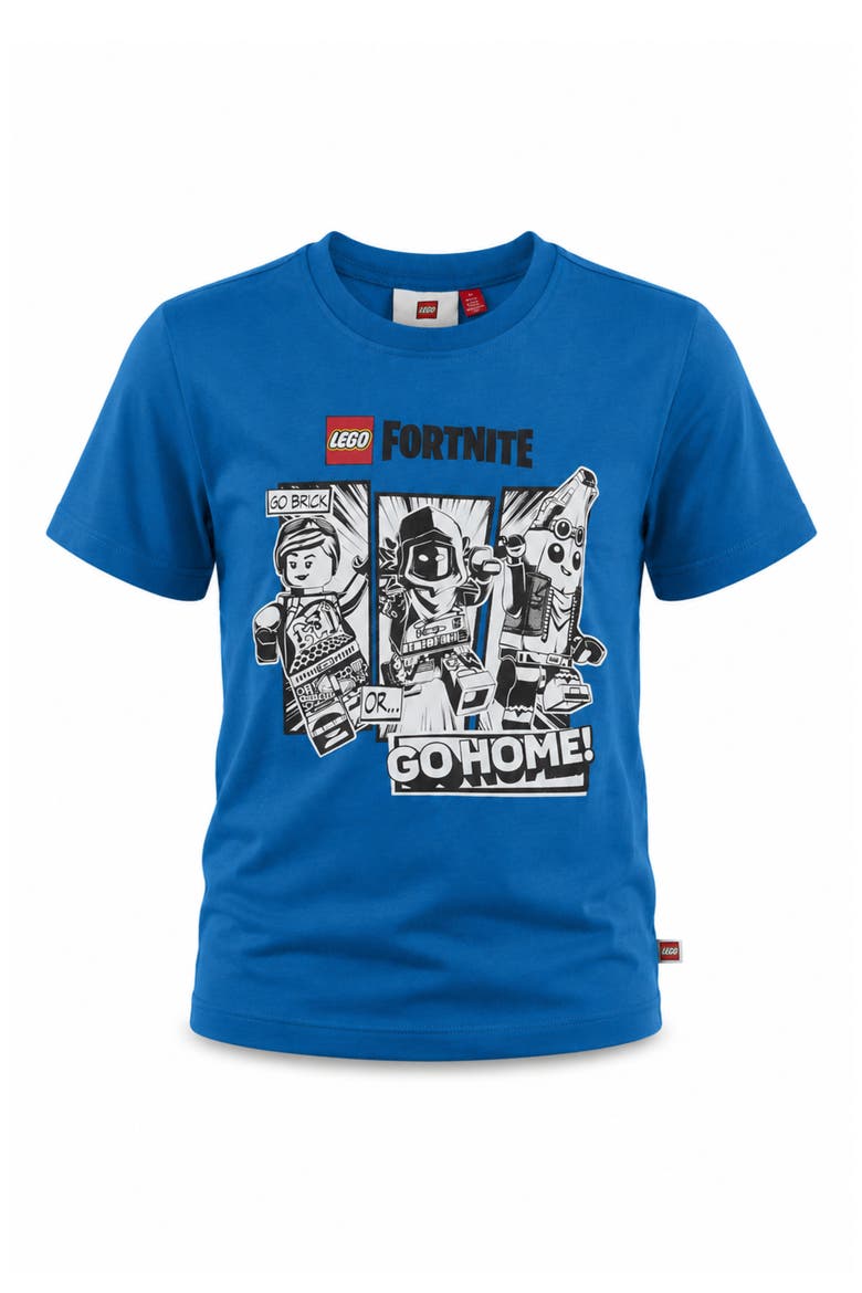 Kids' LEGO Fortnite Graphic Tee, Main, color, BLUE