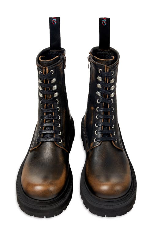 Camper Eki Water Repellent Leather Boot In Black