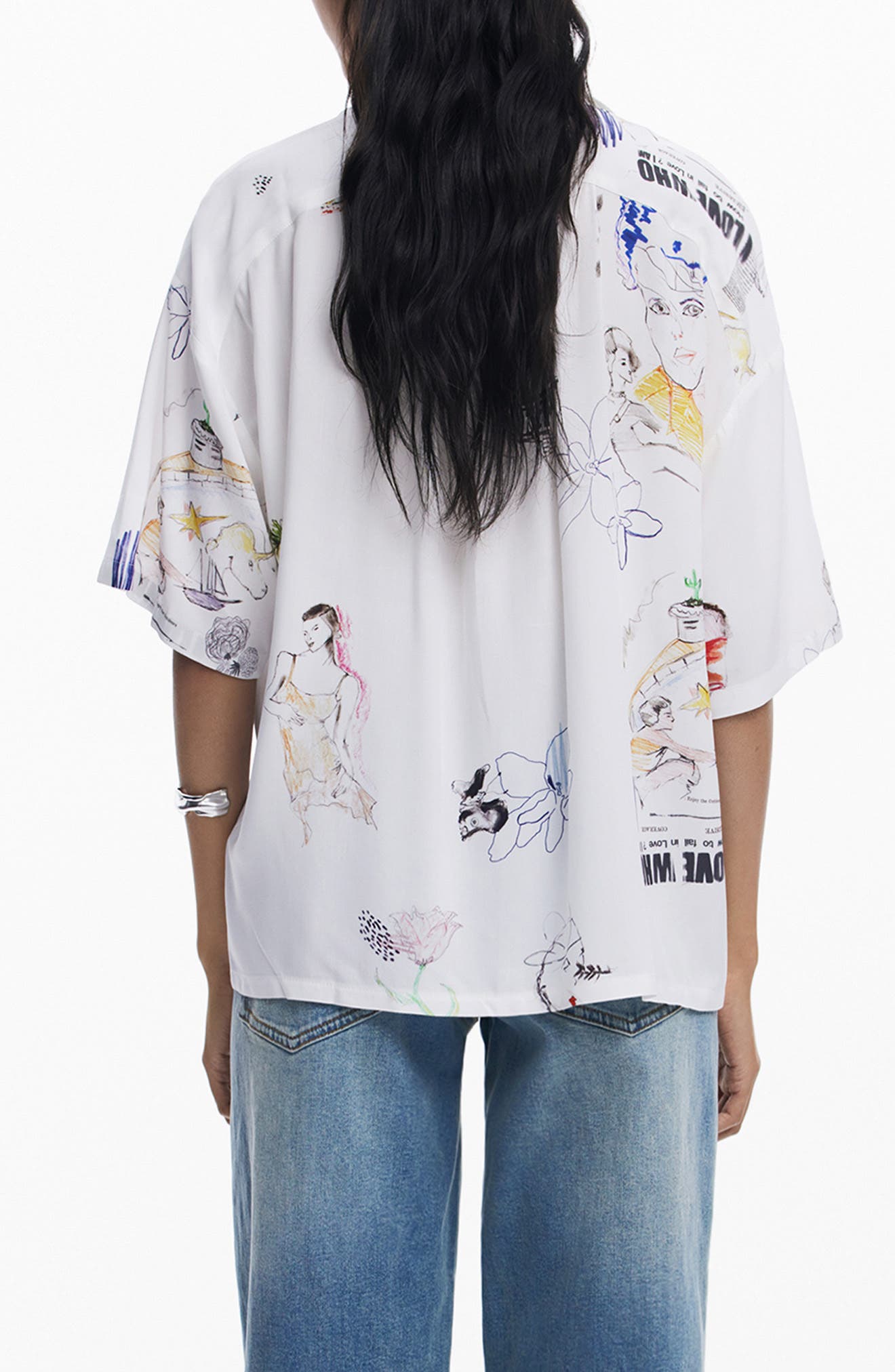 Relaxed Fit Button-Up Shirt - image 2