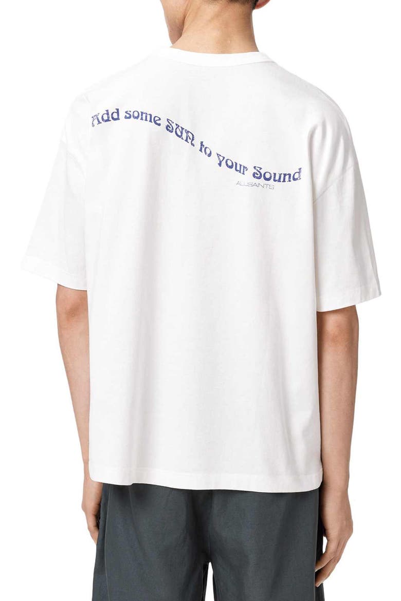 Spun Out Graphic T-Shirt, Alternate, color, CHALK WHITE
