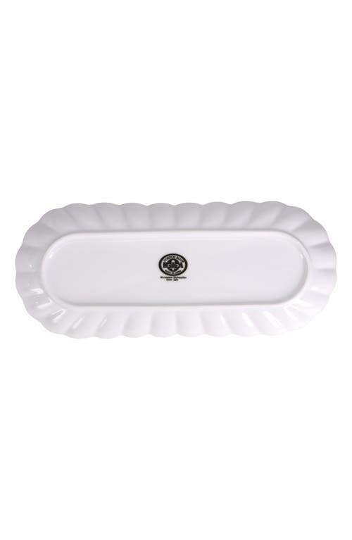 Bia Cordon Bleu Petal Set Of 2 Oblong Serving Platters Set