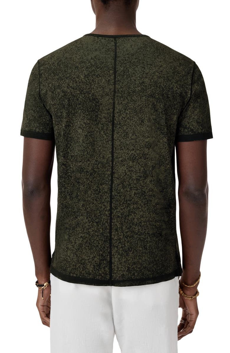 John Varvatos Arelis Short Sleeve Henley, Alternate, color,