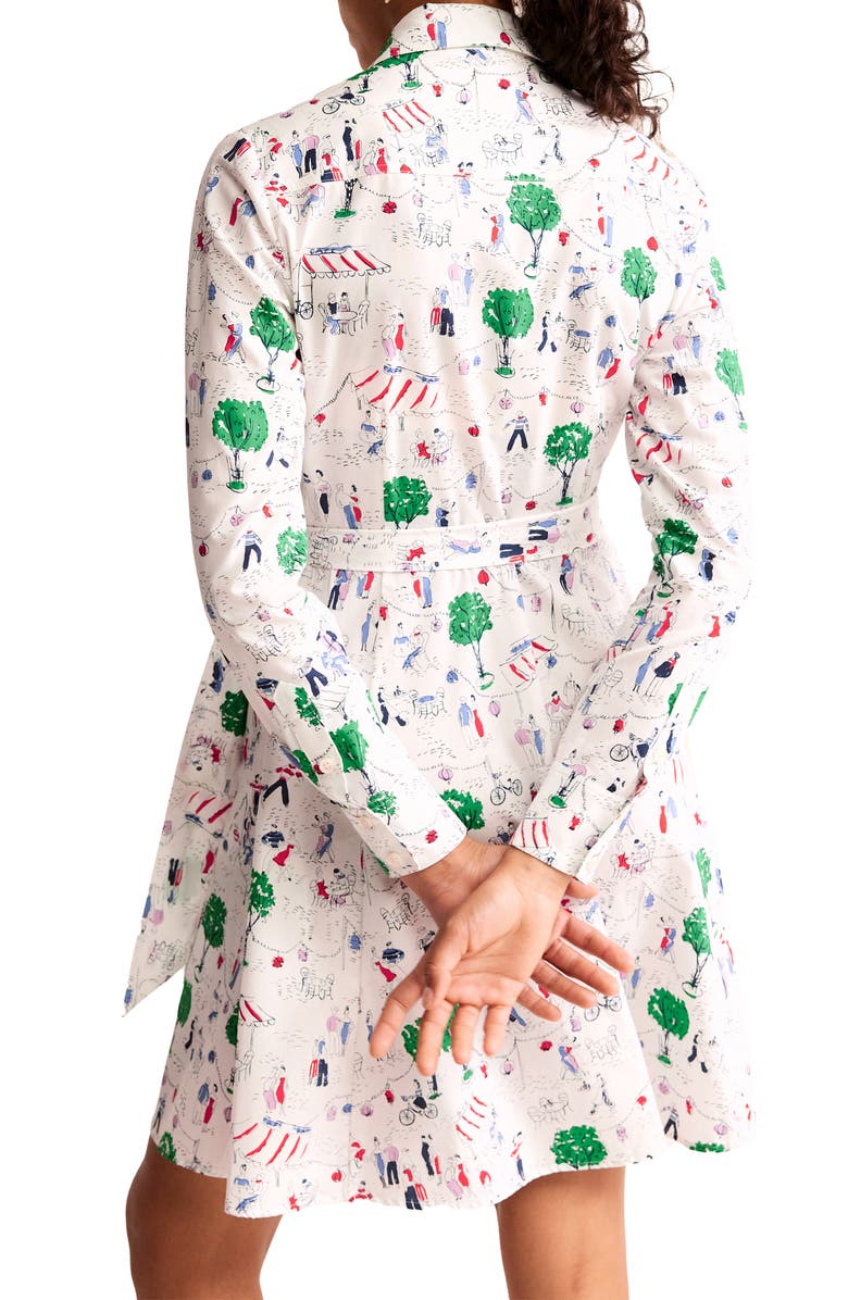 Boden Amy Long Sleeve Shirtdress, Alternate, color,