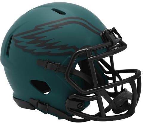 Philadelphia Eagles RAVE Riddell Speed Mini NFL Football Helmet