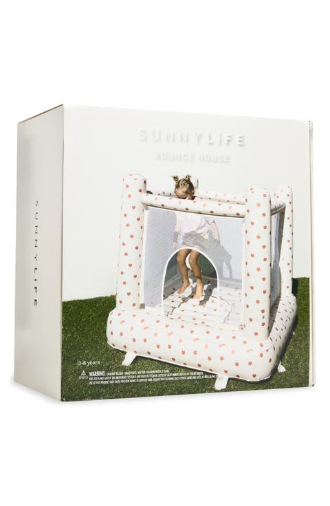 Poppy the Peach Inflatable Bounce House